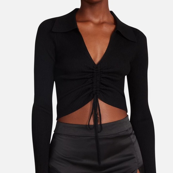 Steve Madden Tops - Steve Madden 'Maggie' Top in BLACK